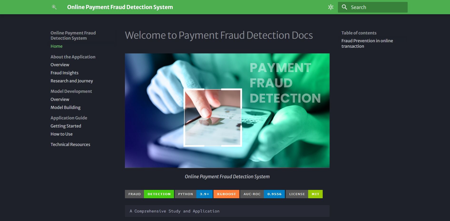 Payment Fraud Detection App
